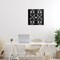 Stupell Industries Symmetrical Flower-Like Patterns Canvas, design by El Perkin